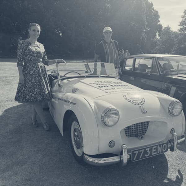 Evie and Andy aside TS2 at Canford